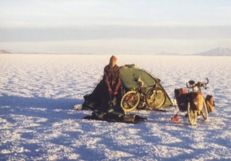 Der Höhepunkt der Reise: Der Salar de Uyuni.